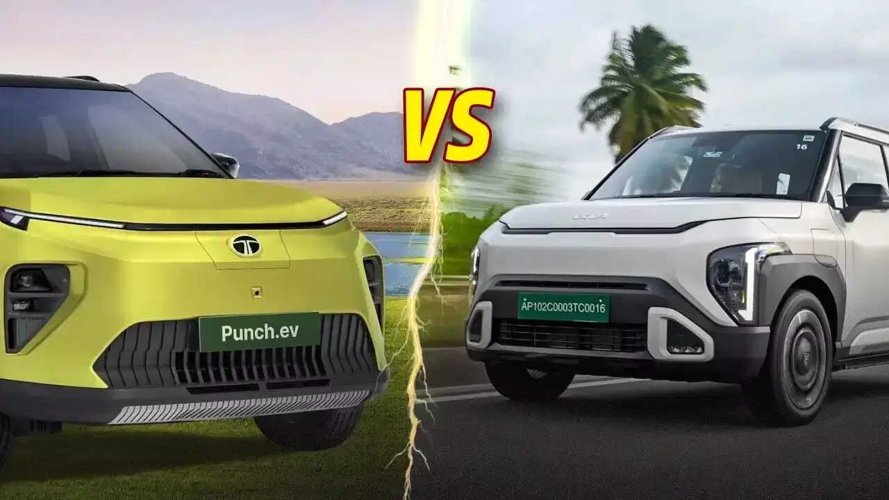 Tata Punch EV vs Kia Syros EV : టాటా పంచ్ ఈవీ vs కియా సైరోస్ ఈవీ.. దేని నెలవారీ ఈఎంఐ తక్కువ? ఏది కొంటే లాభం? Tata Punch EV vs Kia Syros EV : టాటా పంచ్ ఈవీ vs కియా సైరోస్ ఈవీ.. దేని నెలవారీ ఈఎంఐ తక్కువ? ఏది కొంటే లాభం?