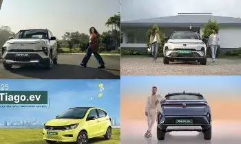 Tata Motors:పండగ సీజన్లో టాటా ఈవీల హవా.. డిమాండ్కు అనుగుణంగా కంపెనీల ముందస్తు ప్లాన్ Tata Motors:పండగ సీజన్లో టాటా ఈవీల హవా.. డిమాండ్కు అనుగుణంగా కంపెనీల ముందస్తు ప్లాన్