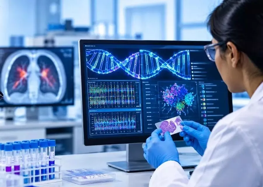 Cancer: రక్త పరీక్షతోనే క్యాన్సర్ జన్యు మార్పుల గుర్తింపు.. వైద్య రంగంలో అద్భుత ముందడుగు Cancer: రక్త పరీక్షతోనే క్యాన్సర్ జన్యు మార్పుల గుర్తింపు.. వైద్య రంగంలో అద్భుత ముందడుగు