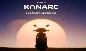Ather Konarc: ఎలక్ట్రిక్ స్కూటర్ మార్కెట్లో సంచలనం.. ఏథర్ కోనార్క్ లాంచ్ ఫిక్స్ Ather Konarc: ఎలక్ట్రిక్ స్కూటర్ మార్కెట్లో సంచలనం.. ఏథర్ కోనార్క్ లాంచ్ ఫిక్స్