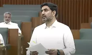 Minister Lokesh: డేటా సెంటర్లపై దుష్ప్రచారాలు నమ్మొద్దు.. విశాఖ తాగునీటికి భంగం లేదు: మంత్రి లోకేశ్ Minister Lokesh: డేటా సెంటర్లపై దుష్ప్రచారాలు నమ్మొద్దు.. విశాఖ తాగునీటికి భంగం లేదు: మంత్రి లోకేశ్