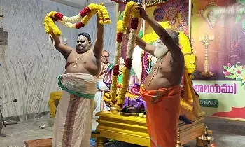 Sri Lakshmi Narasimha Swamy: వైభవంగా శ్రీ లక్ష్మీ నరసింహస్వామివారి దివ్య కల్యాణం
