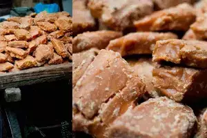 Jaggery Price: పండుగల వేళ సామాన్యుడికి షాక్.. కొండెక్కి కూర్చున్న బెల్లం ధరలు..2027 వరకు తగ్గడం కష్టమే Jaggery Price: పండుగల వేళ సామాన్యుడికి షాక్.. కొండెక్కి కూర్చున్న బెల్లం ధరలు..2027 వరకు తగ్గడం కష్టమే
