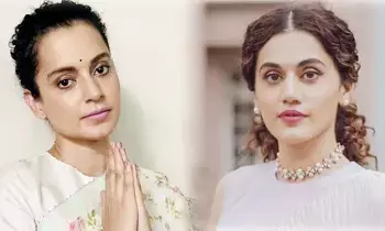 Taapsee Pannu:  మీ వల్లే మా గొడవ ఆగట్లేదు.. కంగనా వివాదంపై మీడియాకు తాప్సీ ఘాటు సమాధానం..