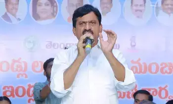 Minister Ponguleti: ఇందిరమ్మ ఇళ్లకు కేంద్రం నుంచి ఒక్క రూపాయి కూడా రాలేదు: మంత్రి పొంగులేటి