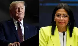 Trump: వెనెజువెలాతో ప్రపంచంలోనే అతిపెద్ద చమురు ఒప్పందం: ట్రంప్ ప్రకటన Trump: వెనెజువెలాతో ప్రపంచంలోనే అతిపెద్ద చమురు ఒప్పందం: ట్రంప్ ప్రకటన