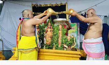 Tondamanpuram Sri Venkateswara Swamy: చక్రస్నానంతో ఘనంగా ముగిసిన తొండమాన్‌పురం శ్రీ వేంకటేశ్వరస్వామివారి పవిత్రోత్సవాలు