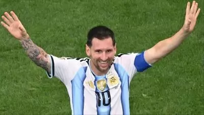 Lionel Messi: మనసులో ప్రశాంతతతో తప్పుకుంటున్నా.. లియోనెల్ మెస్సీ వీడ్కోలు Lionel Messi: మనసులో ప్రశాంతతతో తప్పుకుంటున్నా.. లియోనెల్ మెస్సీ వీడ్కోలు