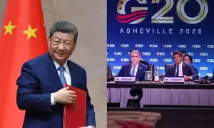 China-Russia-Iran Meeting: చైనా-రష్యా-ఇరాన్ సమావేశం: ట్రంప్‌కు సవాలు విసిరిన షి జిన్‌పింగ్