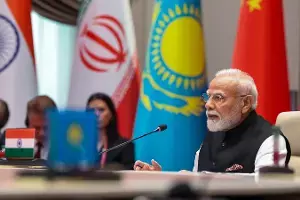 PM Modi: ఉగ్రవాదాన్ని రాజ్య విధానంగా ఉపయోగించే దేశాలను ఎదుర్కోవాలి: ఎస్సిఓ సమ్మిట్లో ప్రధాని మోదీ PM Modi: ఉగ్రవాదాన్ని రాజ్య విధానంగా ఉపయోగించే దేశాలను ఎదుర్కోవాలి: ఎస్సిఓ సమ్మిట్లో ప్రధాని మోదీ