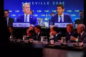 G20 Summit: జీ20 సమావేశంలో ట్రంప్ ఆర్థిక విధానాలపై మిత్రదేశాల తీవ్ర వ్యతిరేకత G20 Summit: జీ20 సమావేశంలో ట్రంప్ ఆర్థిక విధానాలపై మిత్రదేశాల తీవ్ర వ్యతిరేకత