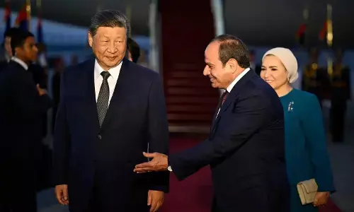 China: ఈజిప్ట్ వేదికగా అమెరికాకు చైనా సవాల్.. షీ జిన్పింగ్ వ్యూహాత్మక దౌత్యం China: ఈజిప్ట్ వేదికగా అమెరికాకు చైనా సవాల్.. షీ జిన్పింగ్ వ్యూహాత్మక దౌత్యం