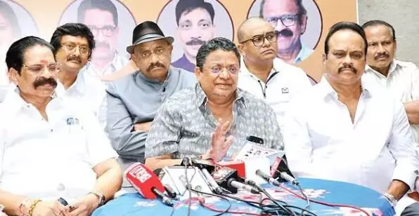 TFPC Elections: టీఎఫ్పీసీ ఎన్నికలు:నిర్మాతల సంక్షేమమే మా ధ్యేయం : సి.కళ్యాణ్ TFPC Elections: టీఎఫ్పీసీ ఎన్నికలు:నిర్మాతల సంక్షేమమే మా ధ్యేయం : సి.కళ్యాణ్