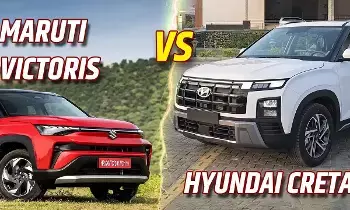 Victoris vs Creta: మారుతి విక్టోరిస్ vs హ్యుందాయ్ క్రెటా.. మైలేజ్, ఫీచర్లు, సేఫ్టీలో అసలైన కింగ్ ఎవరో తెలుసా? Victoris vs Creta: మారుతి విక్టోరిస్ vs హ్యుందాయ్ క్రెటా.. మైలేజ్, ఫీచర్లు, సేఫ్టీలో అసలైన కింగ్ ఎవరో తెలుసా?