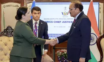 CJI Surya Kant: బ్రిక్స్ ప్రధాన న్యాయమూర్తుల వేదికపై సీజేఐ సూర్యకాంత్ కీలక వ్యాఖ్యలు.. ద్వైపాక్షిక న్యాయ సహకారం బలోపేతానికి పిలుపు