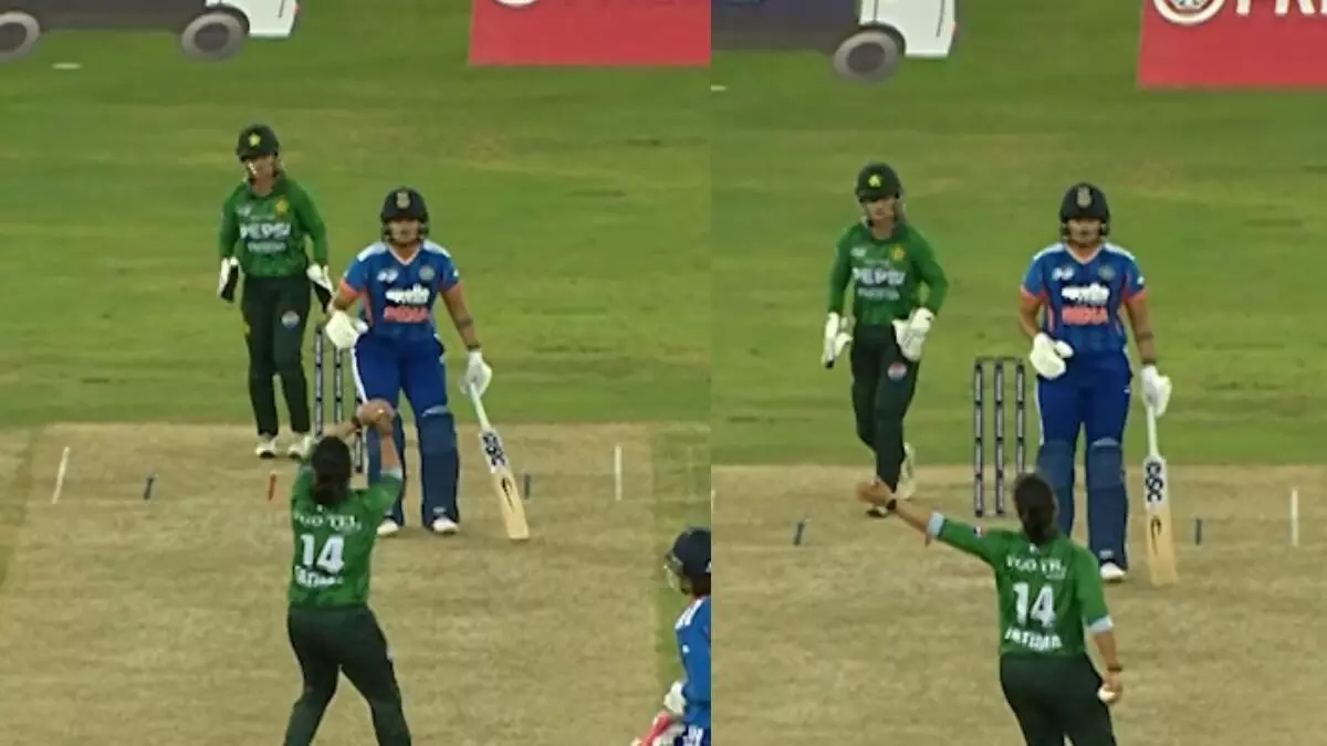 ICC : షఫాలీ వర్మపై అతి ప్రవర్తన..పాక్ కెప్టెన్కు భారీ షాక్ ఇచ్చిన ఐసీసీ ICC : షఫాలీ వర్మపై అతి ప్రవర్తన..పాక్ కెప్టెన్కు భారీ షాక్ ఇచ్చిన ఐసీసీ