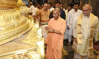 Uttar Pradesh CM Yogi Adityanath: శ్రీవారి సేవలో ఉత్తర ప్రదేశ్ సీఎం యోగి ఆదిత్యనాథ్
