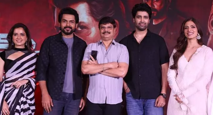 Karthi: సర్దార్ లాంటి స్పై పాత్ర దొరకడం నా అదృష్టం: కార్తీ Karthi: సర్దార్ లాంటి స్పై పాత్ర దొరకడం నా అదృష్టం: కార్తీ