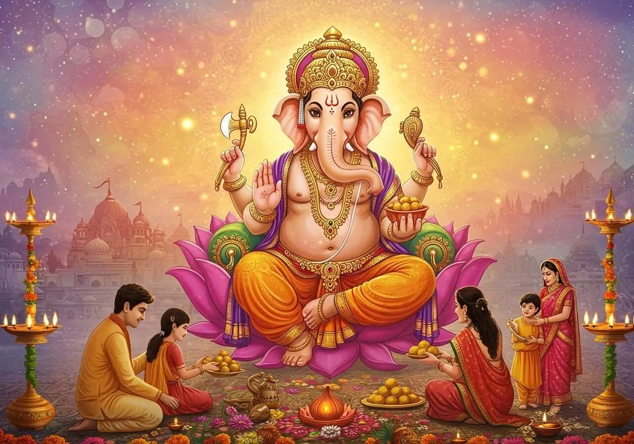 Ganesh Chaturthi 2026: గణేష్ చతుర్థి 2026: ఇంట్లో వినాయకుడి ప్రతిష్ఠాపన.. వాస్తు ప్రకారం ఏ దిశలో ఉంచాలి.. ? Ganesh Chaturthi 2026: గణేష్ చతుర్థి 2026: ఇంట్లో వినాయకుడి ప్రతిష్ఠాపన.. వాస్తు ప్రకారం ఏ దిశలో ఉంచాలి.. ?