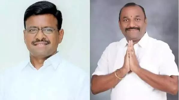 Legislative Council: ఎమ్మెల్సీలు తాతా మధు, నవీన్కుమార్రెడ్డిలపై సస్పెన్షన్ వేటు Legislative Council: ఎమ్మెల్సీలు తాతా మధు, నవీన్కుమార్రెడ్డిలపై సస్పెన్షన్ వేటు