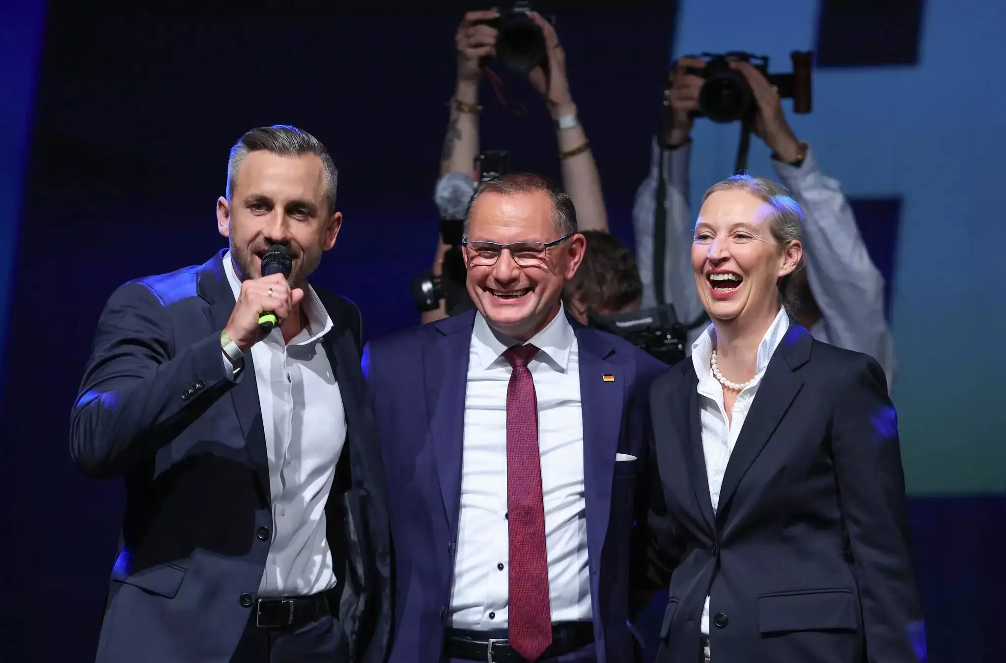 AfD Victory in Germany: జర్మనీలో ఆఫ్డీ విజయం పుతిన్కు గొప్ప వరం; ఉక్రెయిన్ సాయం ప్రమాదంలో AfD Victory in Germany: జర్మనీలో ఆఫ్డీ విజయం పుతిన్కు గొప్ప వరం; ఉక్రెయిన్ సాయం ప్రమాదంలో