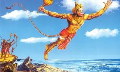 Hanuman Cross the Ocean: హనుమంతుడు సముద్రాన్ని ఎలా దాటాడు?.. లంకకు వెళ్లే ముందు ఏం జరిగింది? Hanuman Cross the Ocean: హనుమంతుడు సముద్రాన్ని ఎలా దాటాడు?.. లంకకు వెళ్లే ముందు ఏం జరిగింది?