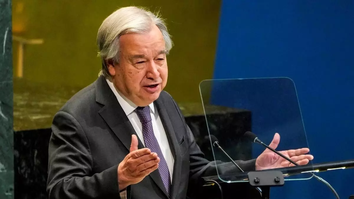 Guterres: అంతర్జాతీయ చట్టాలను ఉల్లంఘించే గ్లోబల్ శక్తులే భద్రతా మండలిలో కూర్చుని ఉన్నాయి: గుటెర్రెస్ Guterres: అంతర్జాతీయ చట్టాలను ఉల్లంఘించే గ్లోబల్ శక్తులే భద్రతా మండలిలో కూర్చుని ఉన్నాయి: గుటెర్రెస్