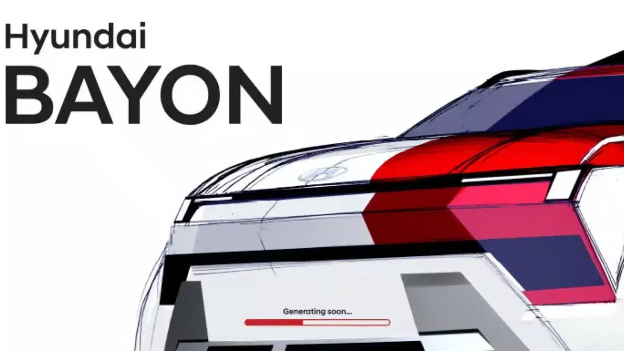 Hyundai Bayon: అక్టోబర్లో హ్యుందాయ్ నుంచి సరికొత్త ఎస్యూవీ.. ఫస్ట్ లుక్ రివీల్ Hyundai Bayon: అక్టోబర్లో హ్యుందాయ్ నుంచి సరికొత్త ఎస్యూవీ.. ఫస్ట్ లుక్ రివీల్