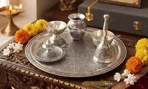 Silver Utensils Used in Puja: పూజలో వెండి పాత్రలే ఎందుకు వాడాలి? ఆధ్యాత్మిక మహత్యం వెనుక దాగున్న సైన్స్ ఇదే. Silver Utensils Used in Puja: పూజలో వెండి పాత్రలే ఎందుకు వాడాలి? ఆధ్యాత్మిక మహత్యం వెనుక దాగున్న సైన్స్ ఇదే.