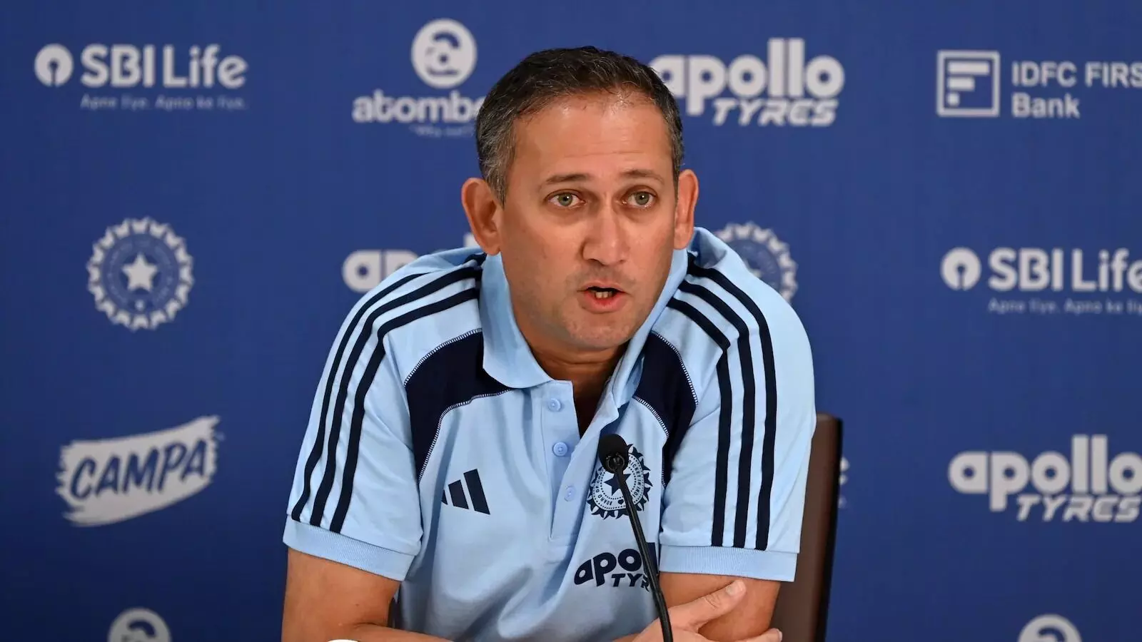 Ajit Agarkar: బీసీసీఐలో కీలక మార్పులు? చీఫ్ సెలెక్టర్ పదవి నుంచి అగార్కర్ తప్పుకోనున్నారా? Ajit Agarkar: బీసీసీఐలో కీలక మార్పులు? చీఫ్ సెలెక్టర్ పదవి నుంచి అగార్కర్ తప్పుకోనున్నారా?