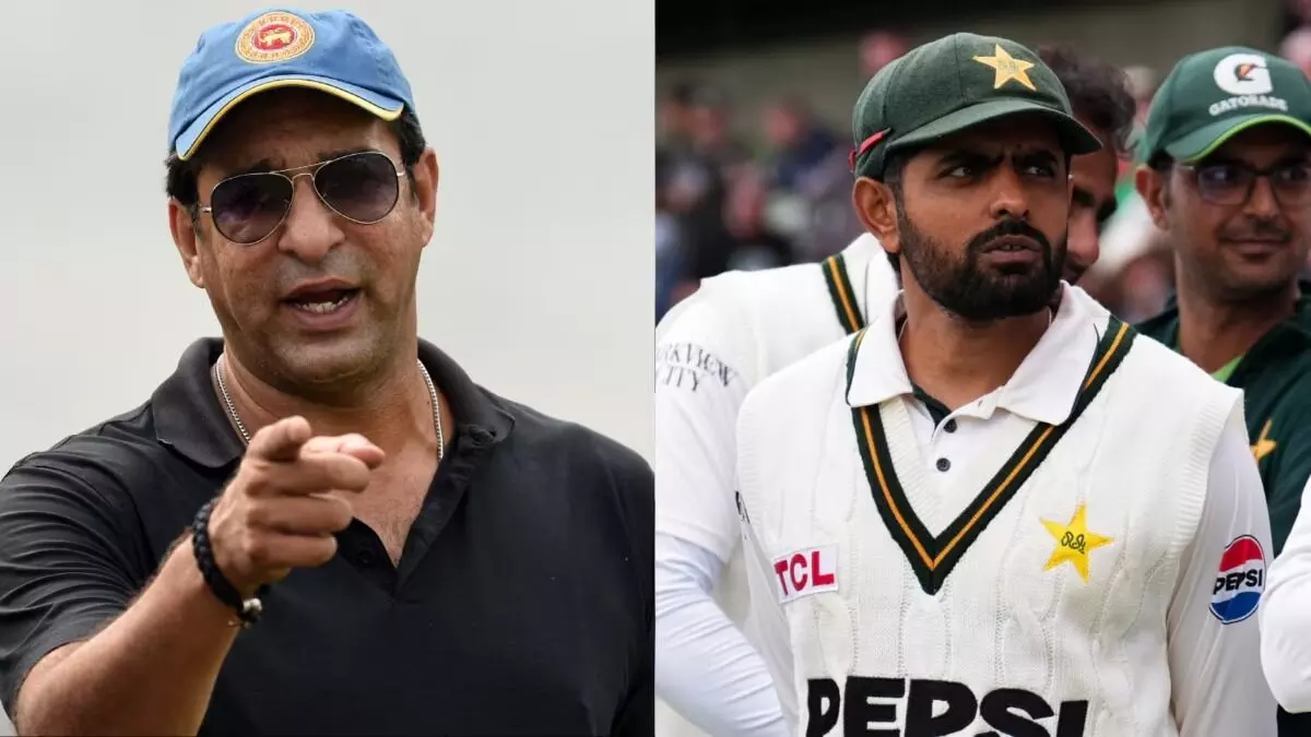 Wasim Akram: శనగలు అమ్మడానికి ఇంగ్లండ్ వెళ్లావా? బాబర్ కెప్టెన్సీపై వసీం అక్రమ్ విమర్శలు.. Wasim Akram: శనగలు అమ్మడానికి ఇంగ్లండ్ వెళ్లావా? బాబర్ కెప్టెన్సీపై వసీం అక్రమ్ విమర్శలు..