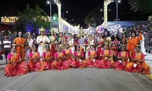Gajavahana Seva: గజవాహన సేవలో దేశ, విదేశీ కళాకారుల కళా వైభవం Gajavahana Seva: గజవాహన సేవలో దేశ, విదేశీ కళాకారుల కళా వైభవం