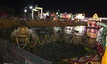 Salakatla Brahmotsavams: సాలకట్ల బ్రహ్మోత్సవాలు... చక్రస్నానానికి పటిష్ట ఏర్పాట్లు Salakatla Brahmotsavams: సాలకట్ల బ్రహ్మోత్సవాలు... చక్రస్నానానికి పటిష్ట ఏర్పాట్లు