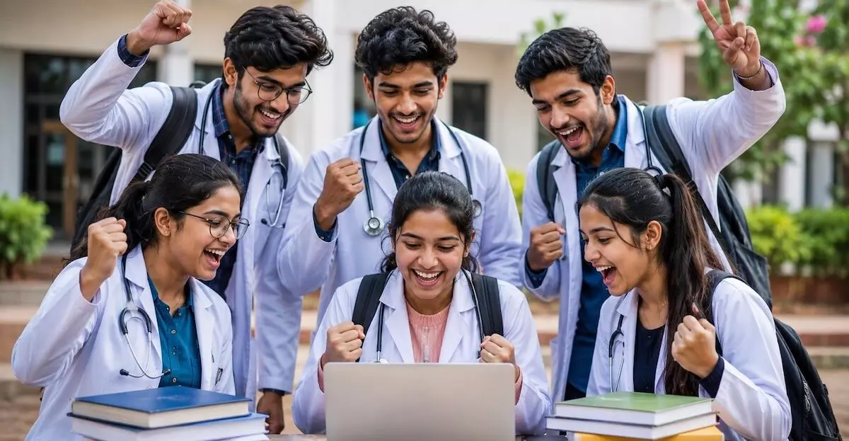 NEET PG 2026 Results: నీట్ పీజీ 2026 ఫలితాలు విడుదల.. కటాఫ్తో పాటు ర్యాంకులు జారీ NEET PG 2026 Results: నీట్ పీజీ 2026 ఫలితాలు విడుదల.. కటాఫ్తో పాటు ర్యాంకులు జారీ