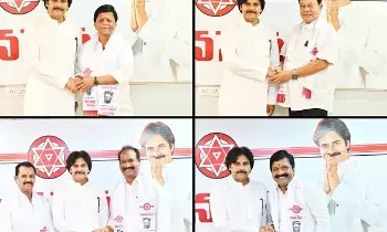 YSRCP Leaders Join Jana Sena:  జనసేనలోకి వైసీపీ నేతల చేరిక.. పవన్ సమక్షంలో కండువా కప్పుకున్న నాయకులు