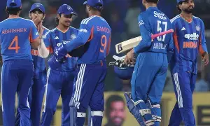 Asian Games 2026: ఆసియా క్రీడల్లో భారత్కు వర్షం అడ్డంకి.. అఫ్గానిస్థాన్తో మ్యాచ్ రద్దు Asian Games 2026: ఆసియా క్రీడల్లో భారత్కు వర్షం అడ్డంకి.. అఫ్గానిస్థాన్తో మ్యాచ్ రద్దు