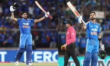 India Thrash West Indies: వెస్టిండీస్‌పై భారత్ ఘన విజయం.. కోహ్లీ, గిల్ సెంచరీలు