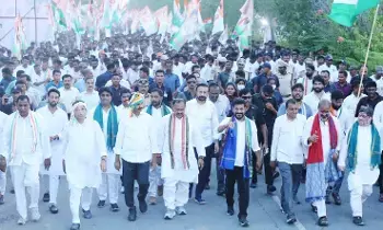 CM Revanth Reddy: సిరిసిల్లలో సీఎం రేవంత్ పాదయాత్రకు భారీ స్వాగతం.. రూ.345 కోట్ల అభివృద్ధి పనులకు శ్రీకారం