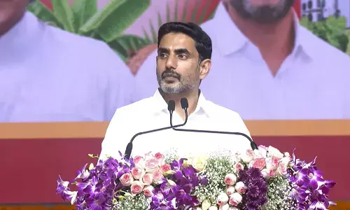 Lokesh: రాయలసీమ వ్యవసాయ ఉత్పత్తులు విదేశాలకు.. గ్లోబల్ హార్టికల్చర్ హబ్, ఐఎస్ఏతో ప్రాంత రూపురేఖలు మారనున్నాయి: మంత్రి నారా లోకేశ్ Lokesh: రాయలసీమ వ్యవసాయ ఉత్పత్తులు విదేశాలకు.. గ్లోబల్ హార్టికల్చర్ హబ్, ఐఎస్ఏతో ప్రాంత రూపురేఖలు మారనున్నాయి: మంత్రి నారా లోకేశ్