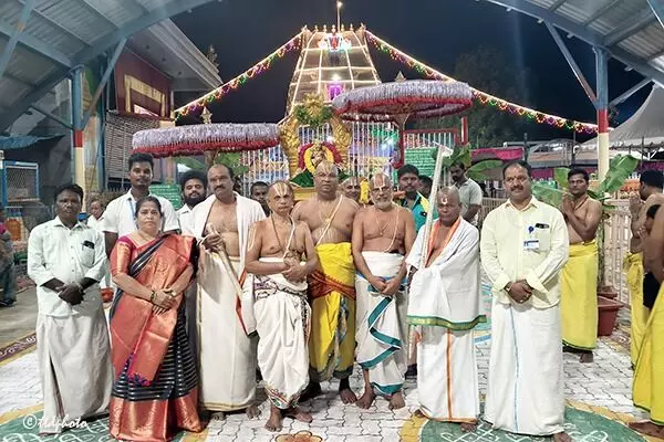 Sri Prasanna Venkateswara Swamy Pavitrotsavams: అప్పలాయగుంటలో శ్రీ ప్రసన్న వేంకటేశ్వరస్వామివారి పవిత్రోత్సవాలకు శాస్త్రోక్తంగా అంకురార్పణ Sri Prasanna Venkateswara Swamy Pavitrotsavams: అప్పలాయగుంటలో శ్రీ ప్రసన్న వేంకటేశ్వరస్వామివారి పవిత్రోత్సవాలకు శాస్త్రోక్తంగా అంకురార్పణ