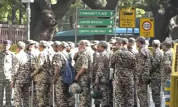 Bharat Bloc Protest:  భారత్ బ్లాక్ నిరసన: ఢిల్లీలో ట్రాఫిక్ నియంత్రణలు, ఎన్నికల కమిషన్‌కు మార్చ్