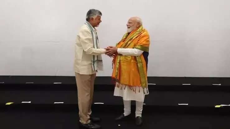 Chief Minister Nara Chandrababu Naidu: మోదీ 25 ఏళ్ల ప్రజాసేవకు అభినందనలు.. కేబినెట్ తీర్మానం, సీఎం ఎక్స్ పోస్ట్ Chief Minister Nara Chandrababu Naidu: మోదీ 25 ఏళ్ల ప్రజాసేవకు అభినందనలు.. కేబినెట్ తీర్మానం, సీఎం ఎక్స్ పోస్ట్