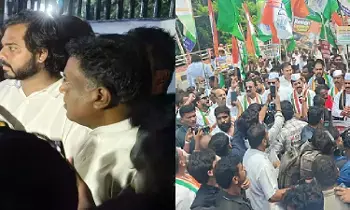 Chalo Lok Bhavan: సీఈసీ రాజీనామా డిమాండ్‌తో హైదరాబాద్‌లో చలో లోక్‌భవన్‌.. మంత్రులు, మహేశ్‌గౌడ్‌ అరెస్ట్‌; రాహుల్‌కు సంఘీభావం తెలిపిన సీఎం రేవంత్‌