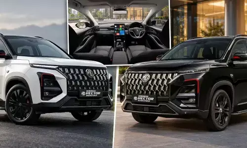MG Hector: కొత్త లుక్తో ఎంజీ హెక్టార్ రీ-ఎంట్రీ.. బ్లాక్స్టార్మ్, స్నోస్టార్మ్ ఎడిషన్లు లాంచ్ MG Hector: కొత్త లుక్తో ఎంజీ హెక్టార్ రీ-ఎంట్రీ.. బ్లాక్స్టార్మ్, స్నోస్టార్మ్ ఎడిషన్లు లాంచ్