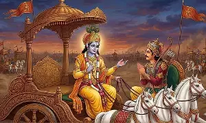 Lord Krishna: యుద్ధానికి వెనుకడుగు వేసిన అర్జునుడు.. శ్రీకృష్ణుడు ఏం చెప్పాడు? Lord Krishna: యుద్ధానికి వెనుకడుగు వేసిన అర్జునుడు.. శ్రీకృష్ణుడు ఏం చెప్పాడు?