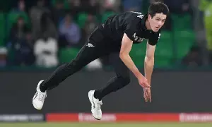 Big Blow for New Zealand: భారత్తో సిరీస్కు న్యూజిలాండ్కు ఎదురుదెబ్బ.. స్టార్ బౌలర్ దూరం! Big Blow for New Zealand: భారత్తో సిరీస్కు న్యూజిలాండ్కు ఎదురుదెబ్బ.. స్టార్ బౌలర్ దూరం!
