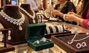 Diamond Jewelry: ఫెస్టివల్ మార్కెట్లో సరికొత్త ట్రెండ్.. భారీగా పెరగనున్న డైమండ్ విక్రయాలు Diamond Jewelry: ఫెస్టివల్ మార్కెట్లో సరికొత్త ట్రెండ్.. భారీగా పెరగనున్న డైమండ్ విక్రయాలు
