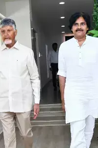 Pawan Kalyan Meets Chandrababu Naidu:  చంద్రబాబుతో పవన్‌ కల్యాణ్‌ భేటీ.. స్థానిక ఎన్నికలు, రెబల్స్‌, ఫేక్‌ ప్రచారంపై కీలక చర్చలు