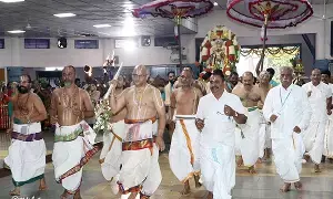 Sri Malayappa Swamy: ఘనంగా శ్రీమలయప్పస్వామివారి పార్వేట ఉత్సవం