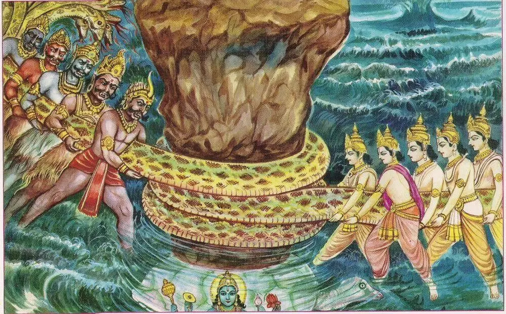 Obtain Amrit: అమృతం కోసం దేవతలు, రాక్షసులు కలిసి పనిచేశారా? సముద్ర మథనం వెనుక అసలు కథ ఇదే! Obtain Amrit: అమృతం కోసం దేవతలు, రాక్షసులు కలిసి పనిచేశారా? సముద్ర మథనం వెనుక అసలు కథ ఇదే!